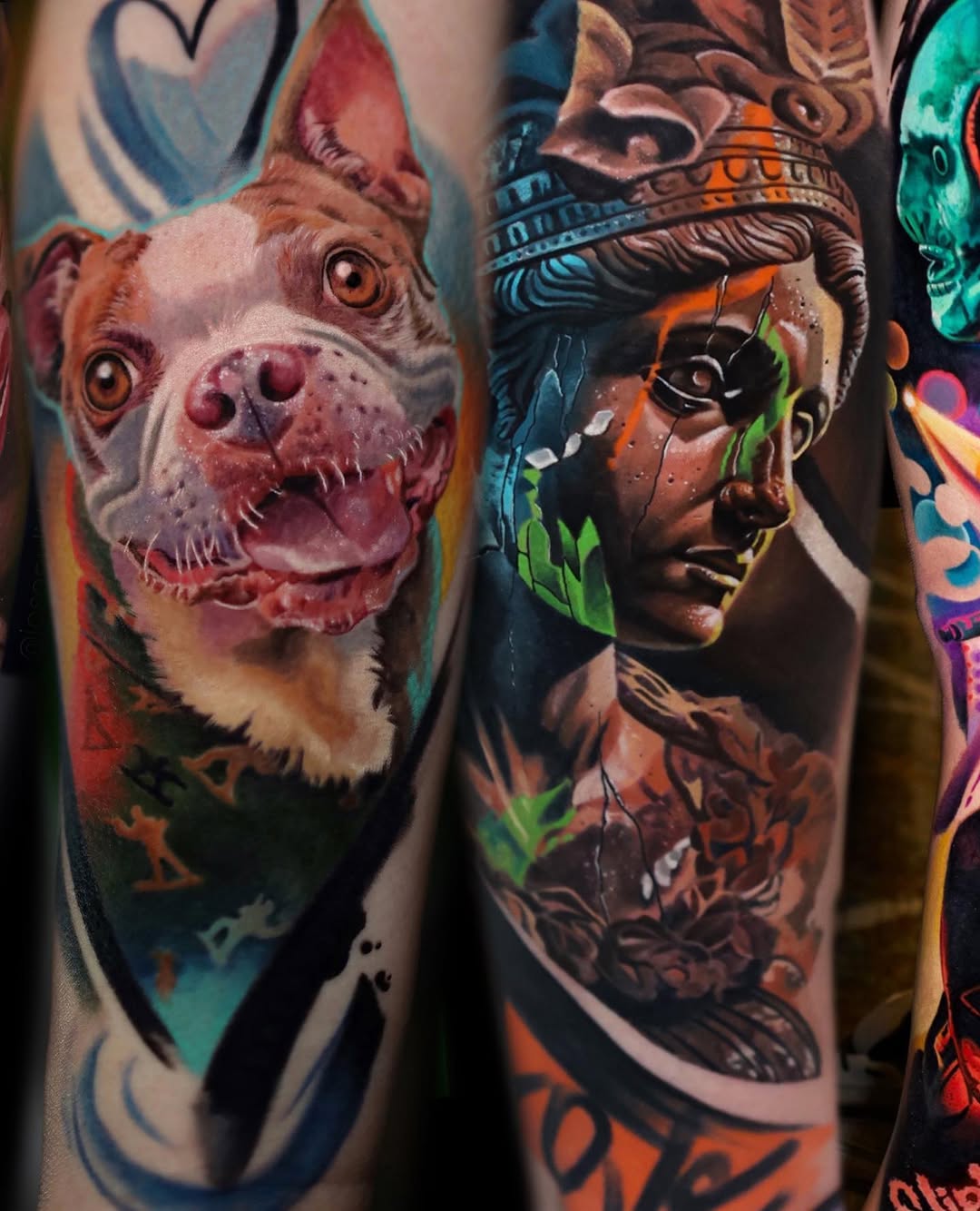 Tattoo by @josepulidotattoo — realism, trash_polka