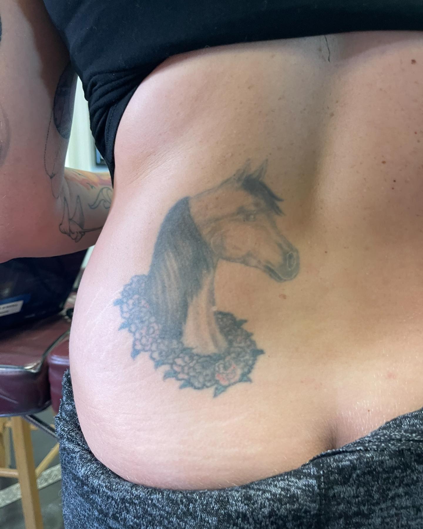 Horse realism tattoo by Cuzmatt