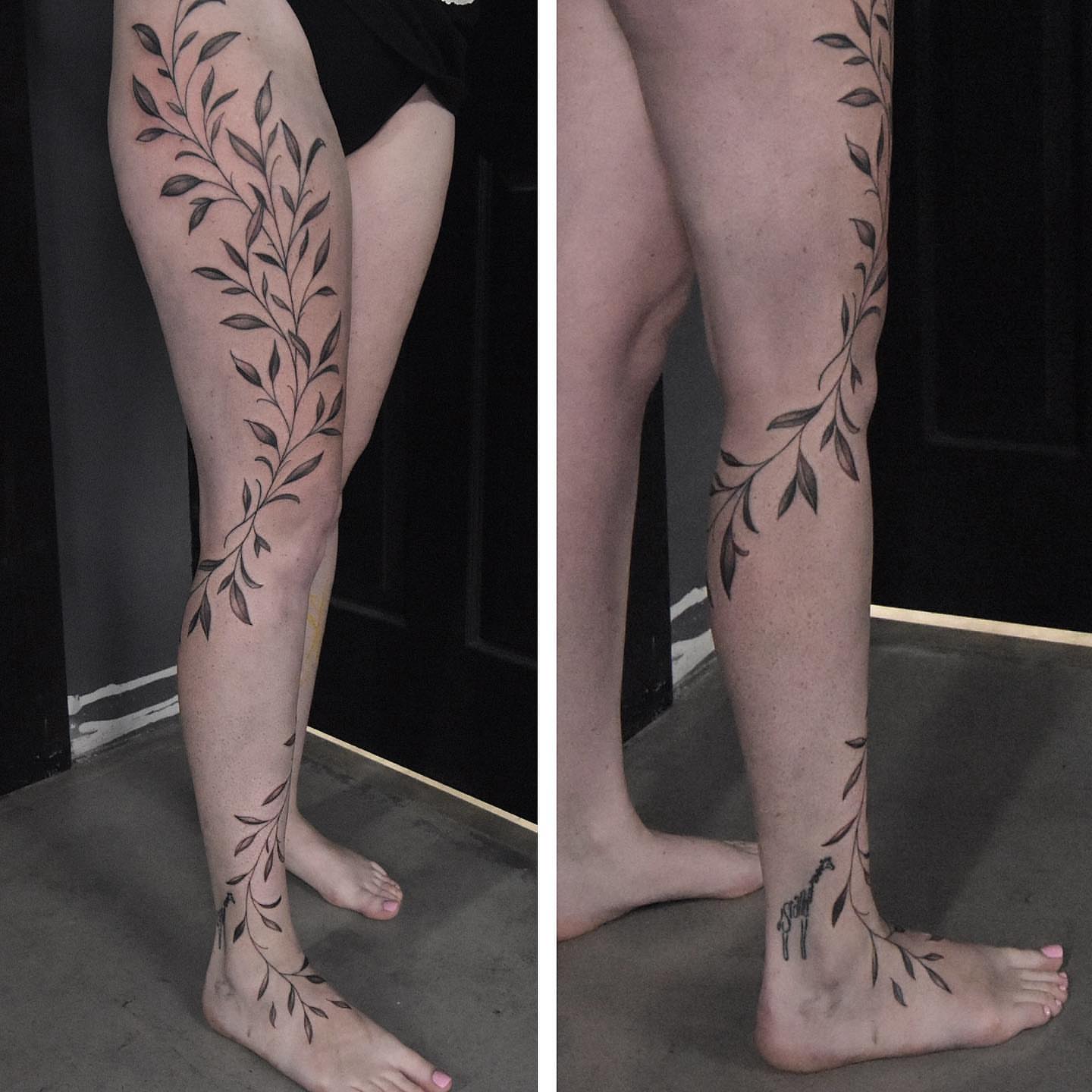 Tattoo by @dan_logan_tattoo — black_and_grey