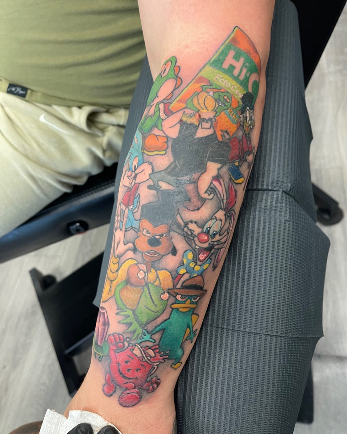 Tattoo by @bigreggtattoos — new_school