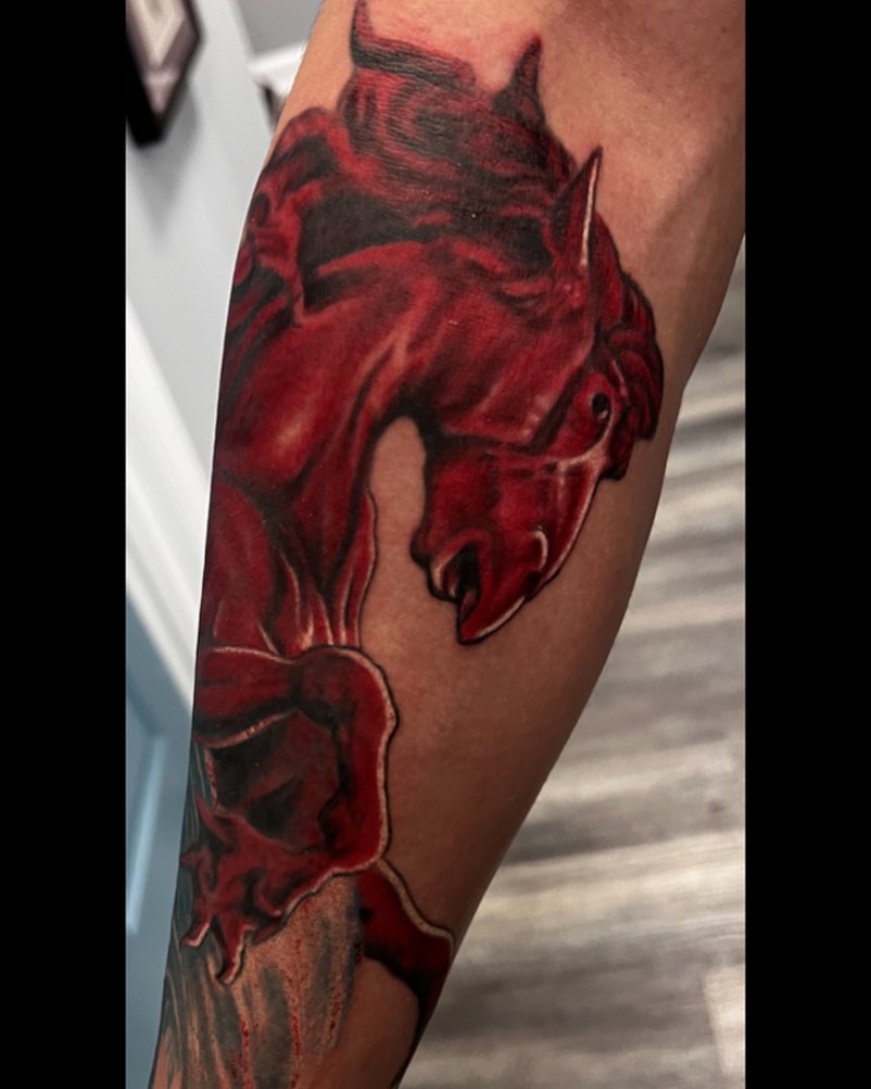 Tattoo by @garlandt35 — realism, dark_realism