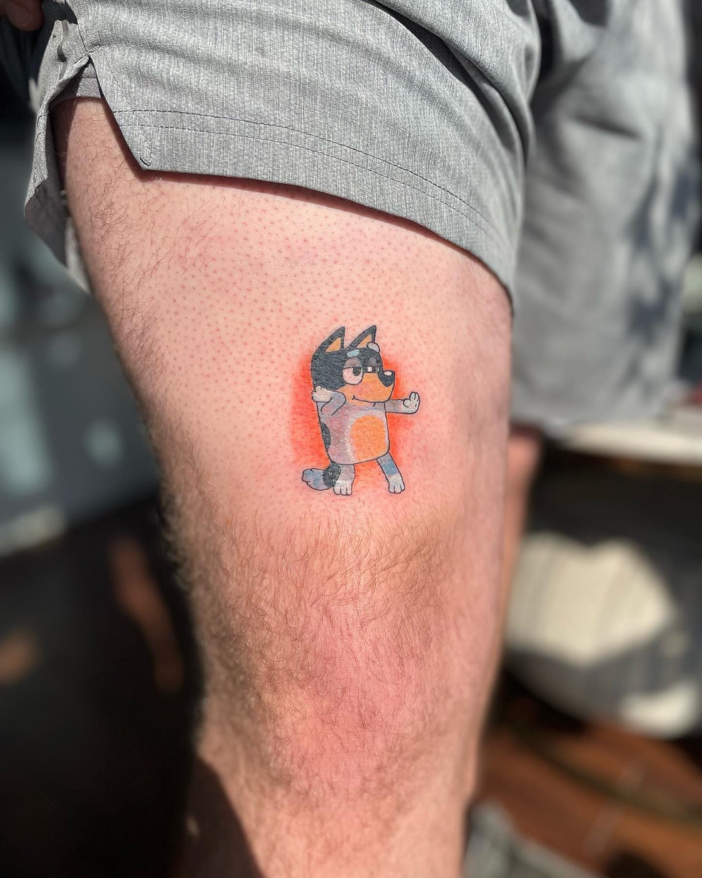 Tattoo by @blackcatcrap — dotwork
