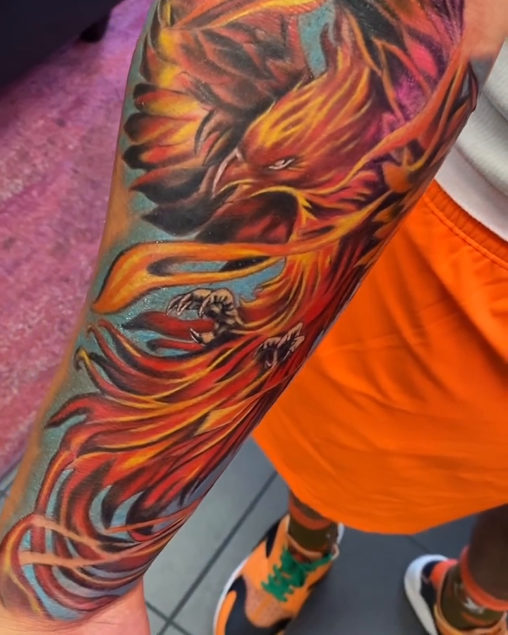 Tattoo work at Madison Tattoo Festival 2026