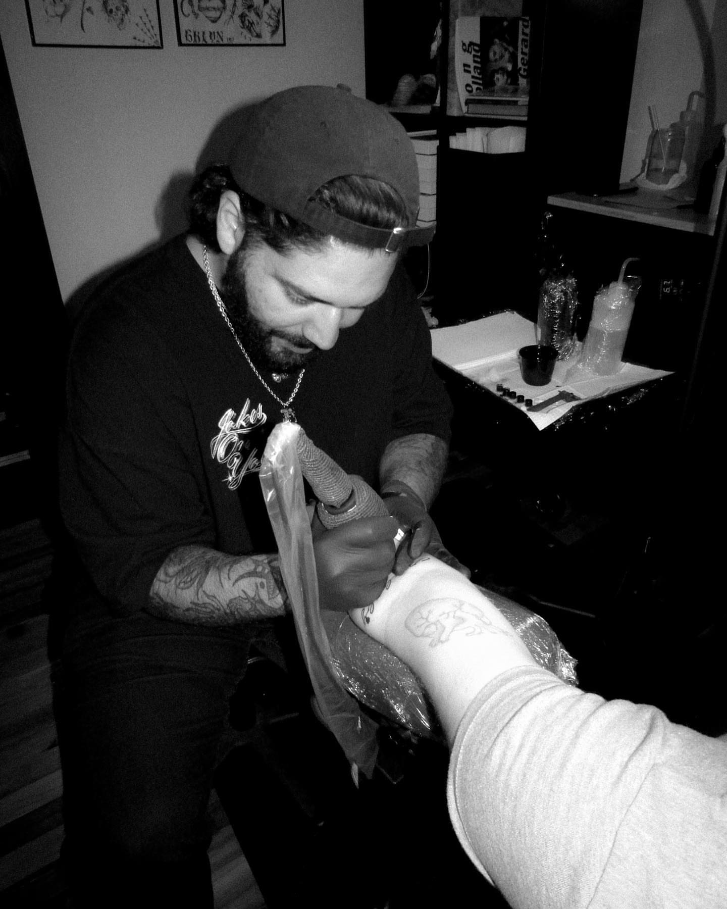Tattoo by @chriscalibur_ — black_and_grey