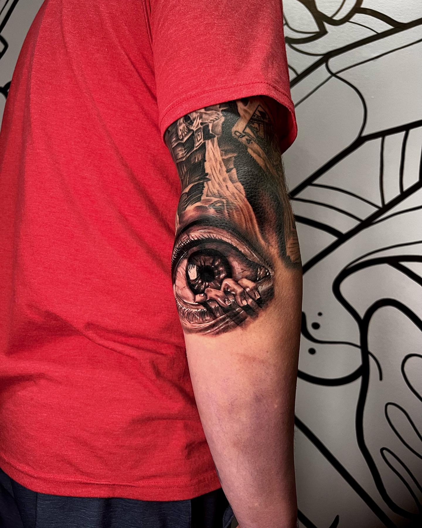Tattoo by @xsebastiancalderonx — realism, dark_realism
