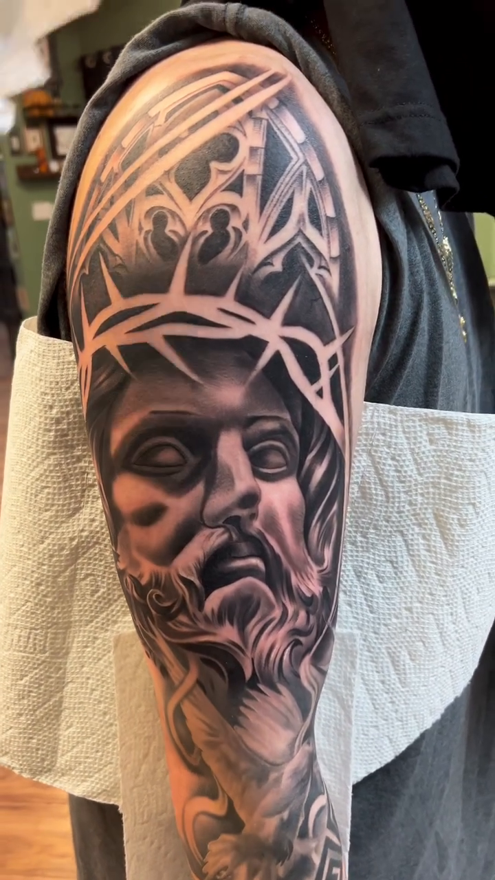 Tattoo by @saeso___ — realism, black_and_grey