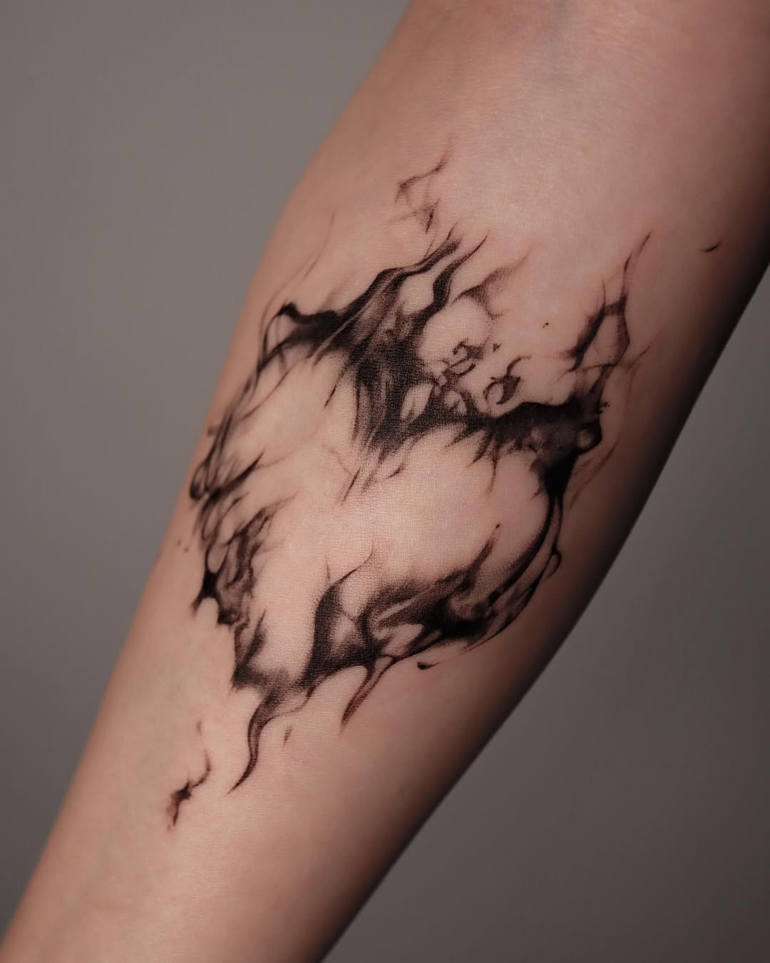 Tattoo by @tattoo_chamsae — blackwork, black_and_grey