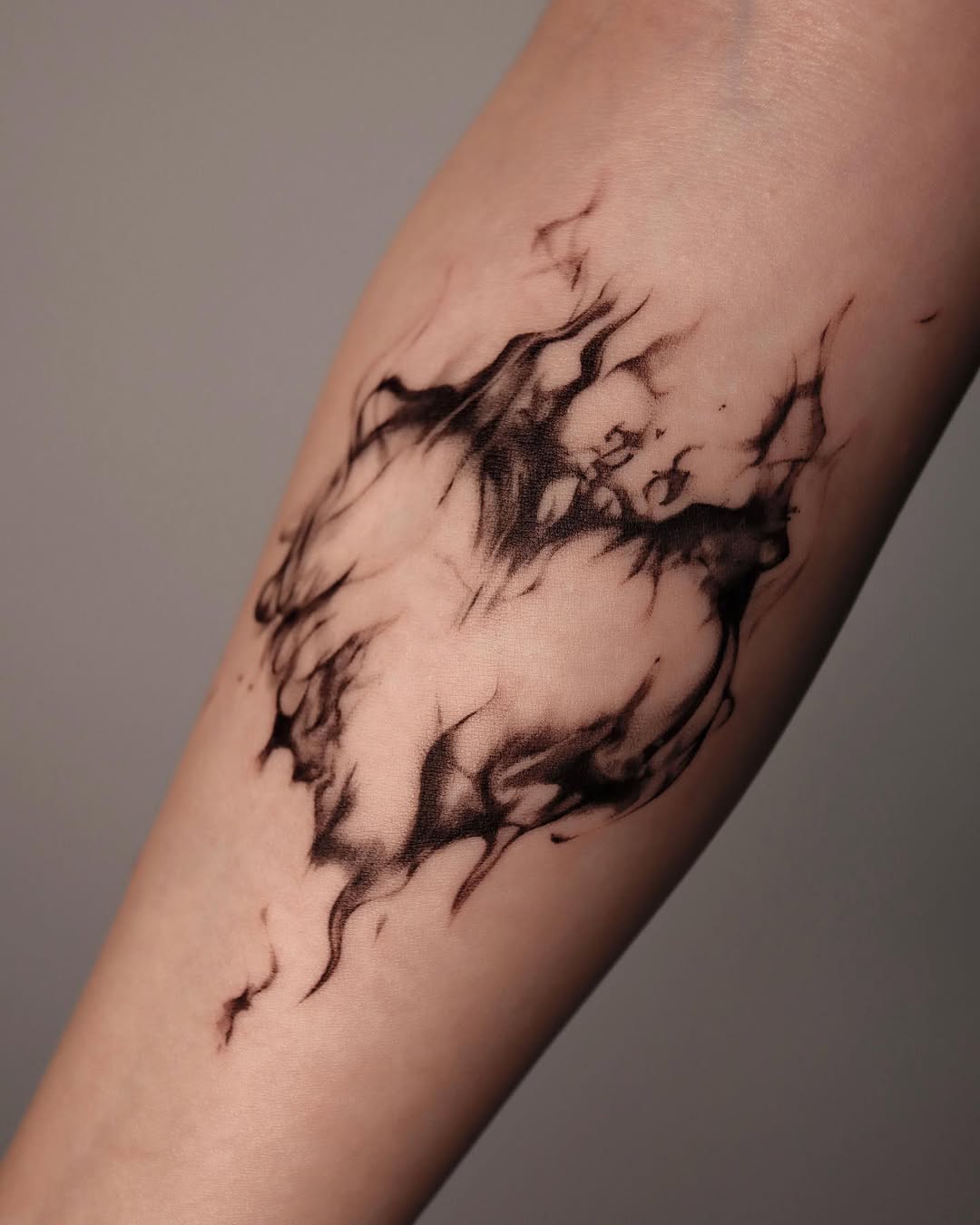 Tattoo by @tattoo_chamsae — blackwork, black_and_grey