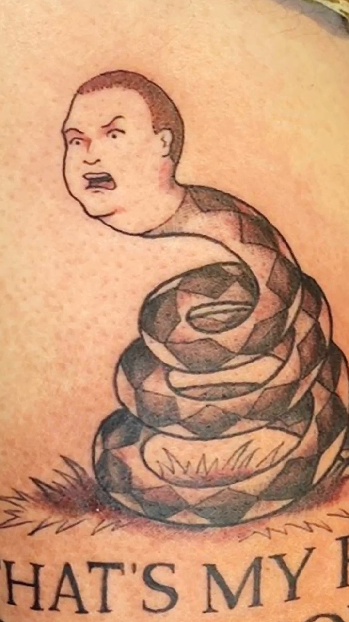 Tattoo by @langley_osborn — black_and_grey, realism