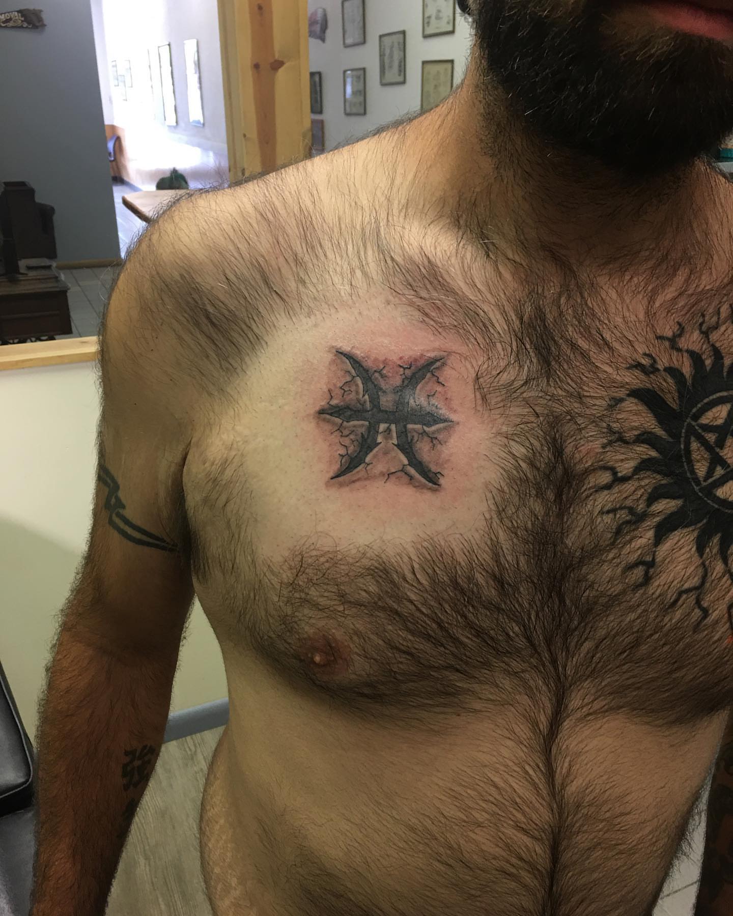 Tattoo by @tattoosbystepdan — black_and_grey