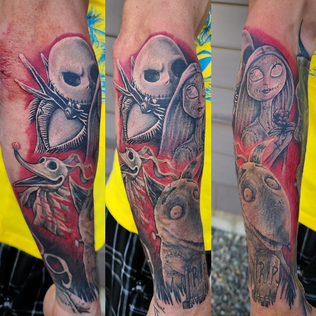 Tattoo by @junkyardyouth — dark_realism