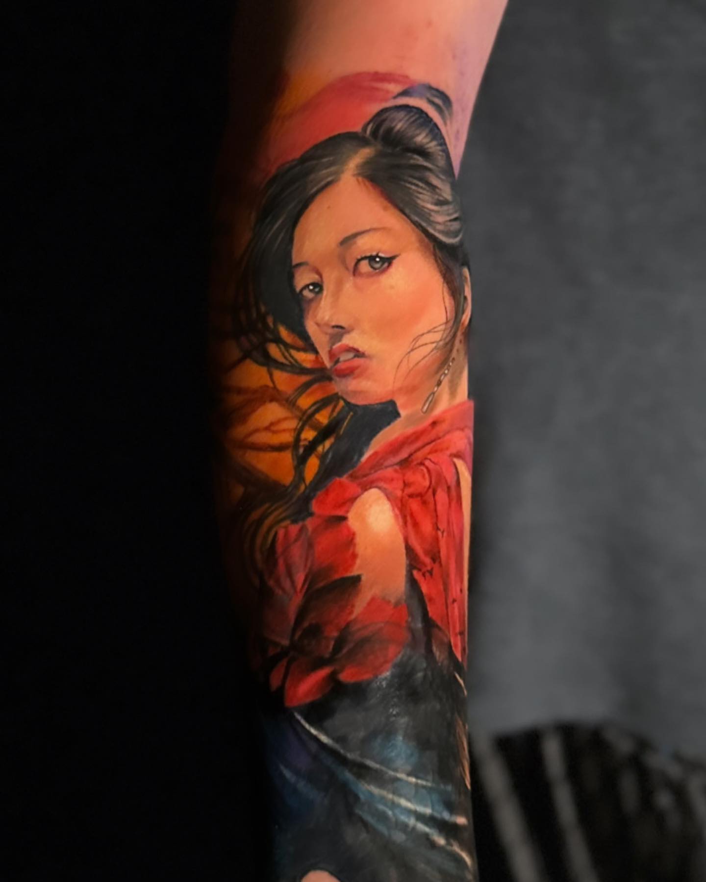 Tattoo by @rock_platinumkoi — realism