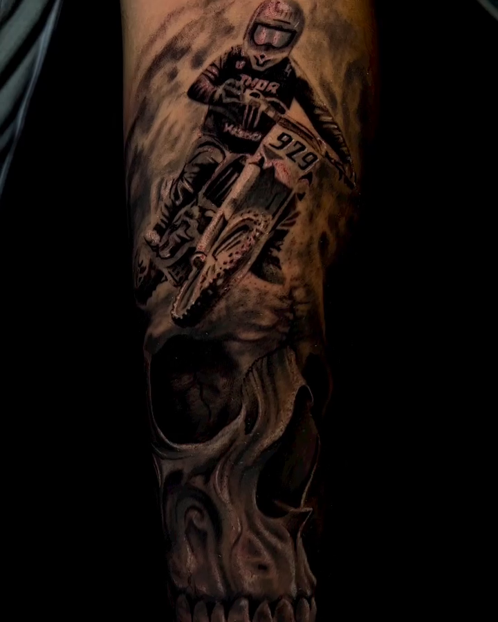 Tattoo by @ajtatt0 — realism, black_and_grey