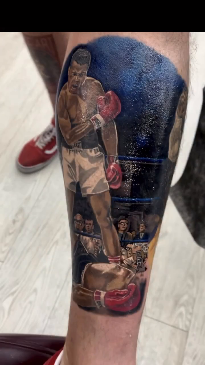 Tattoo by @weaver214 — realism, black_and_grey