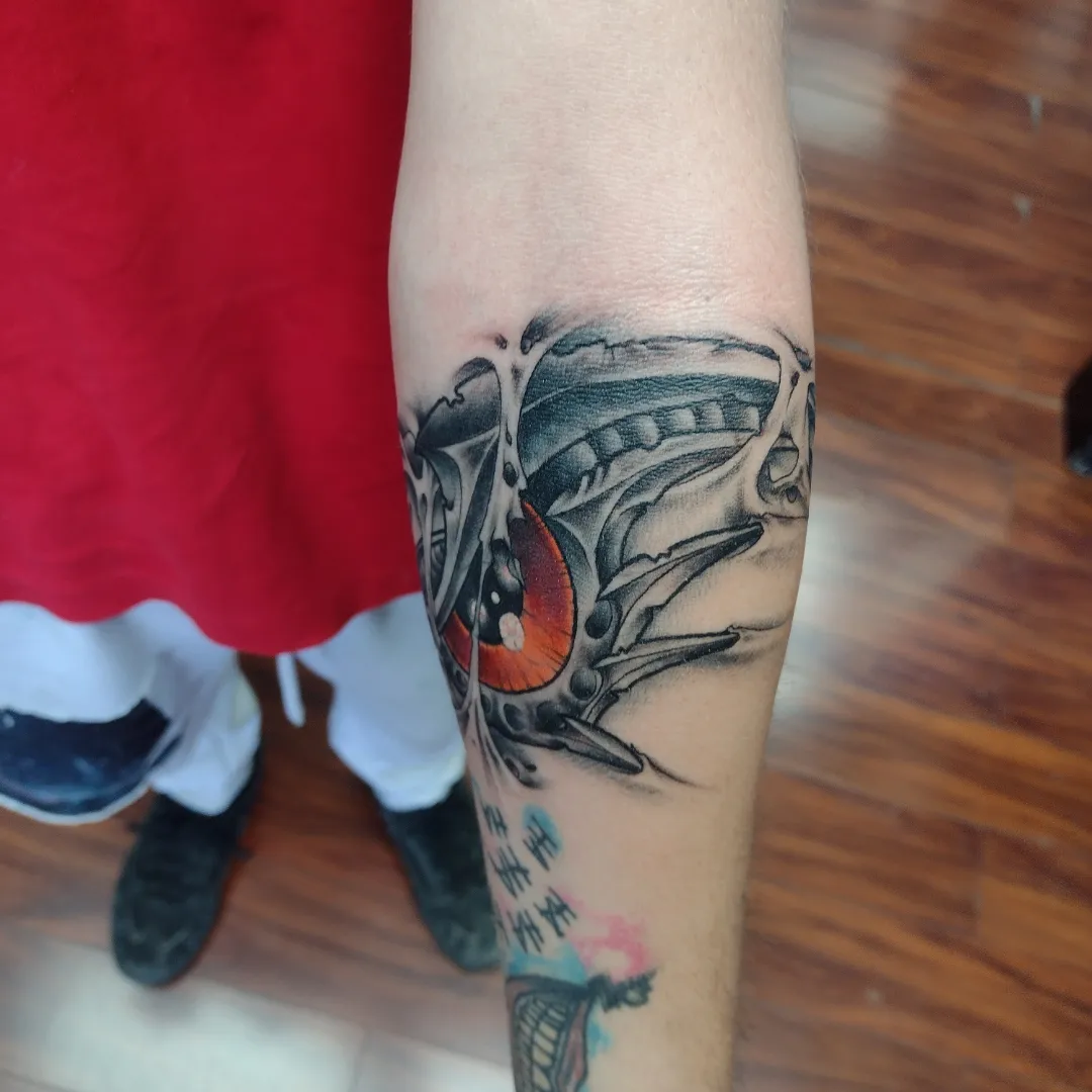 Tattoo by @thor.hughes.355 — dotwork, realism