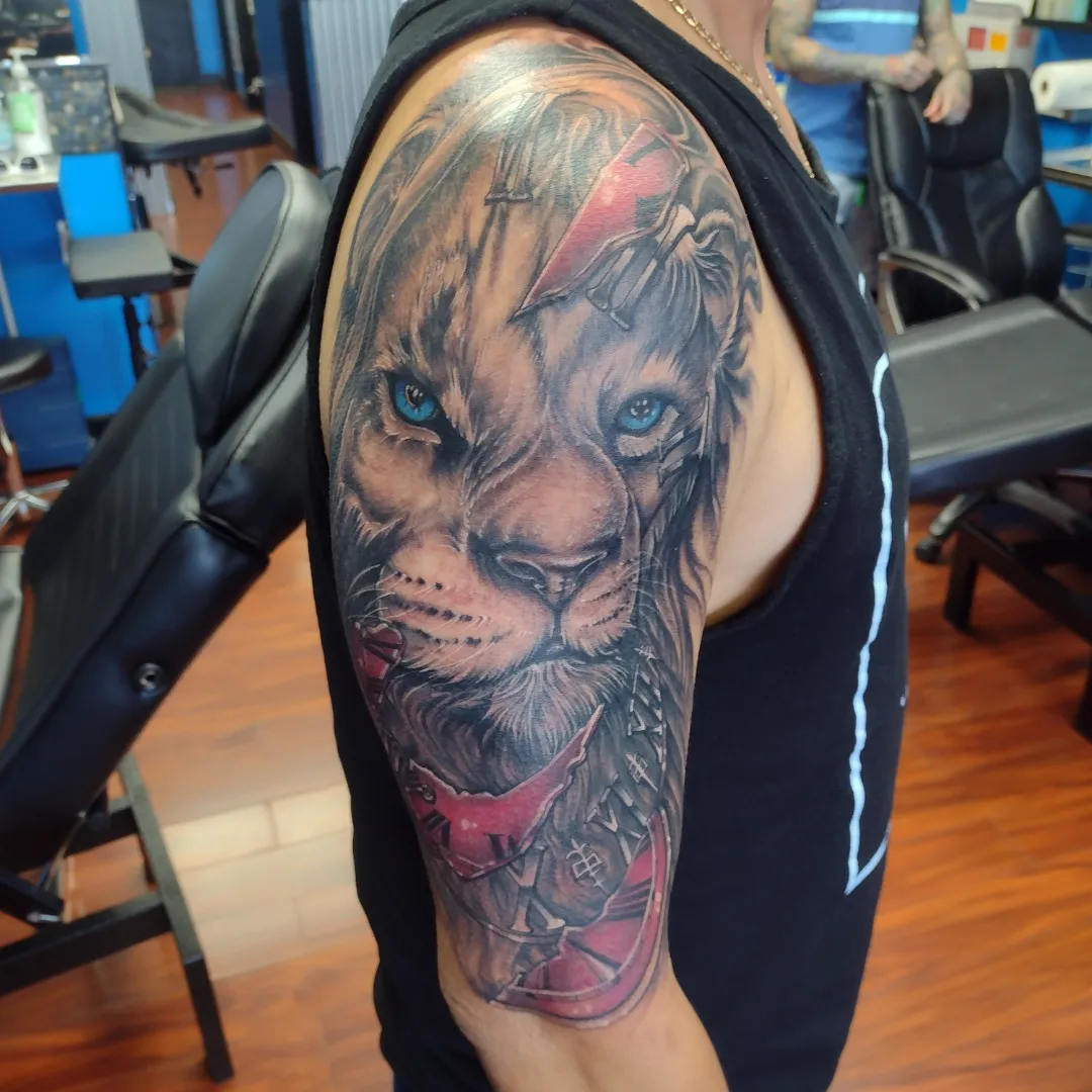 Tattoo by @thor.hughes.355 — realism, dark_realism