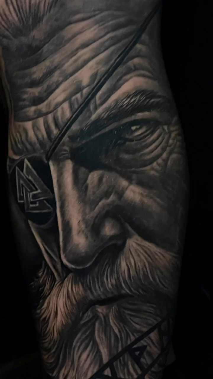 Tattoo by @bobbitnertattoo — realism, black_and_grey