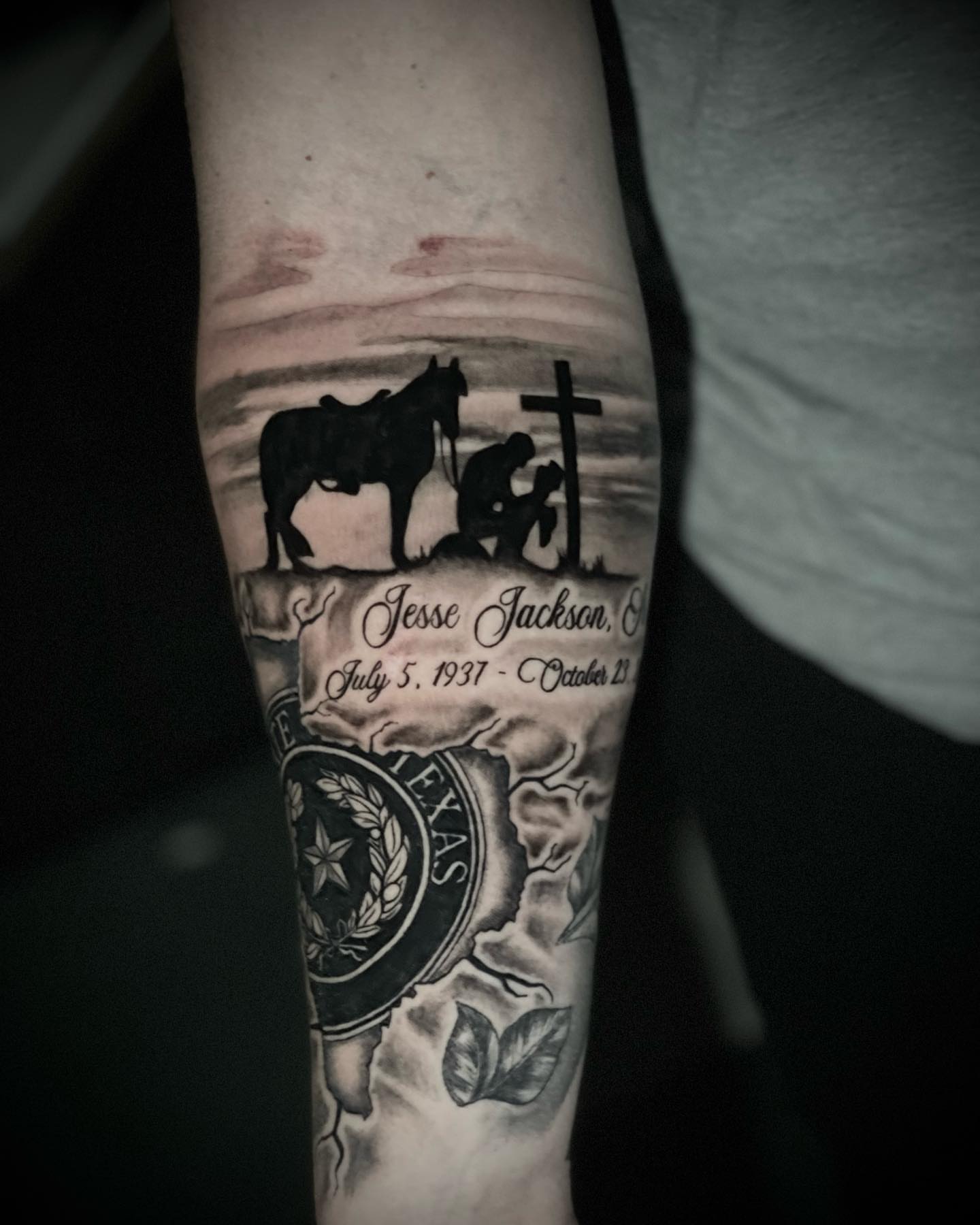 Tattoo by @inks.exoticc — black_and_grey, realism