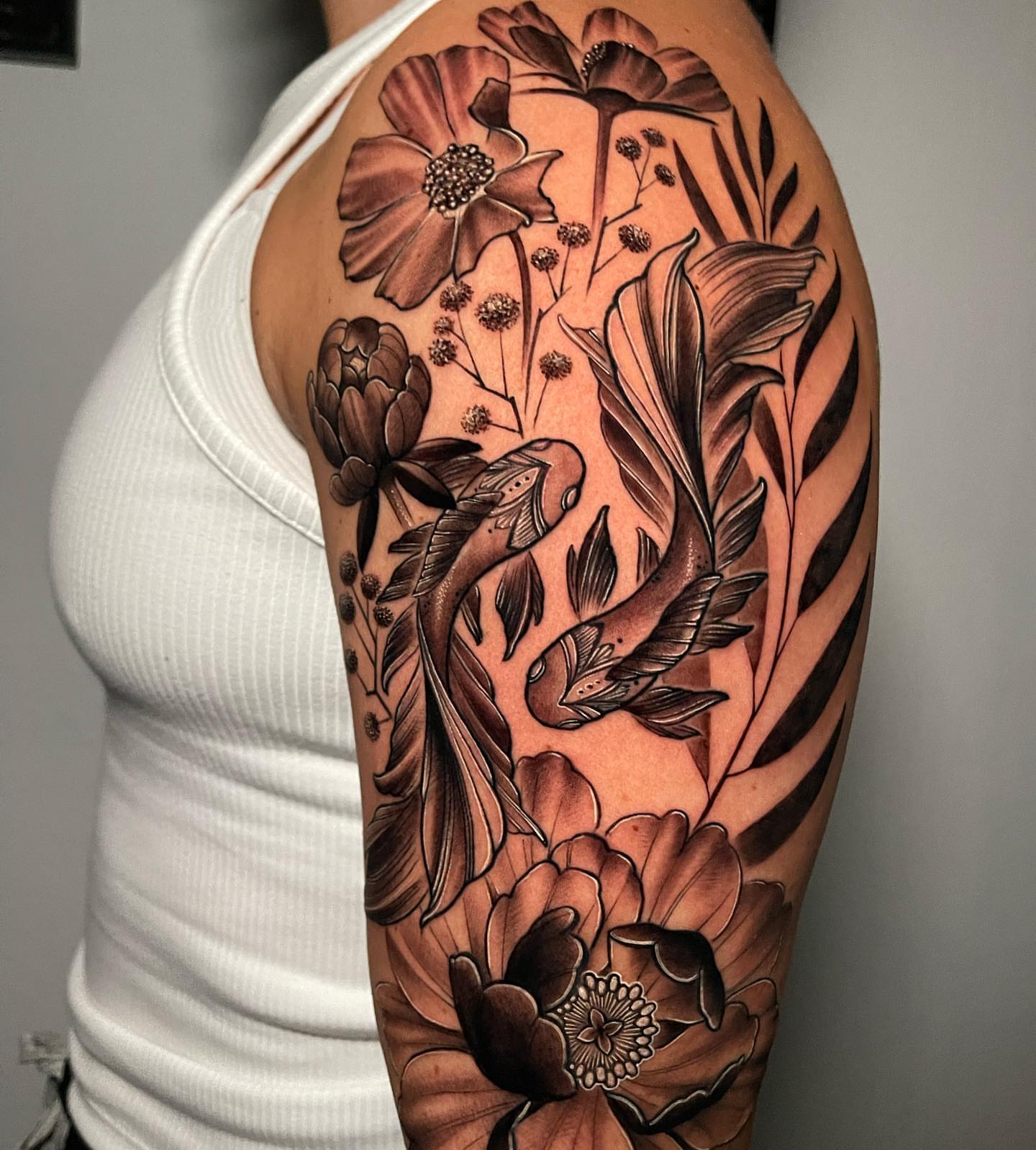 Tattoo by @cuzmatt — black_and_grey