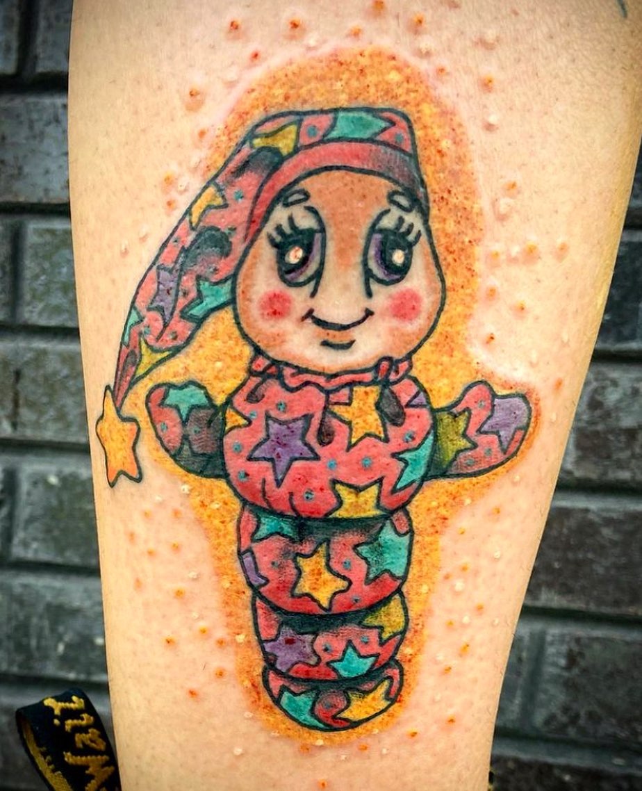 Tattoo by @alligoodtattoo — dotwork
