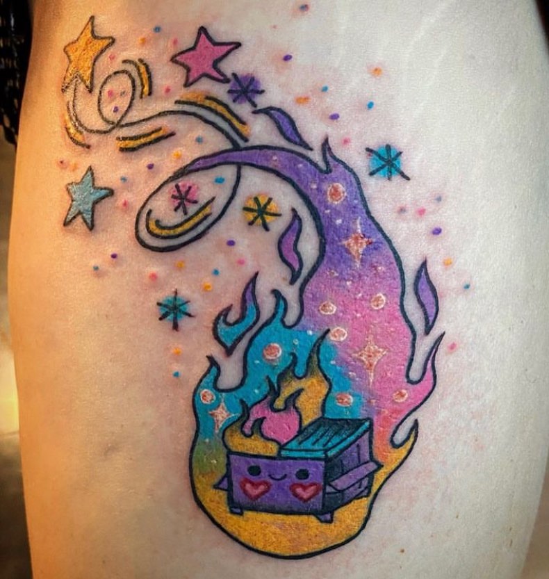 Tattoo by @alligoodtattoo — new_school, illustrative