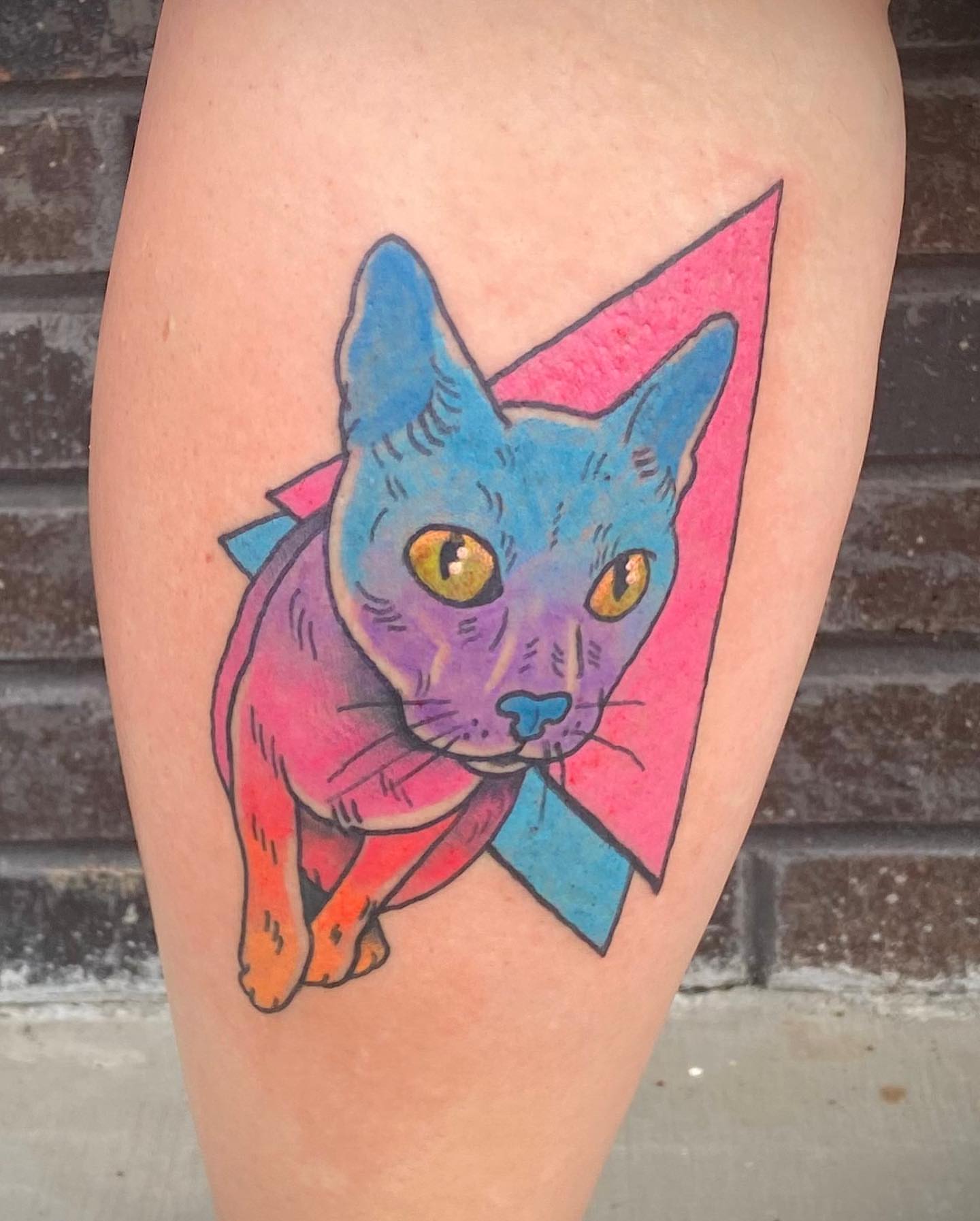 Tattoo by @alligoodtattoo — geometric