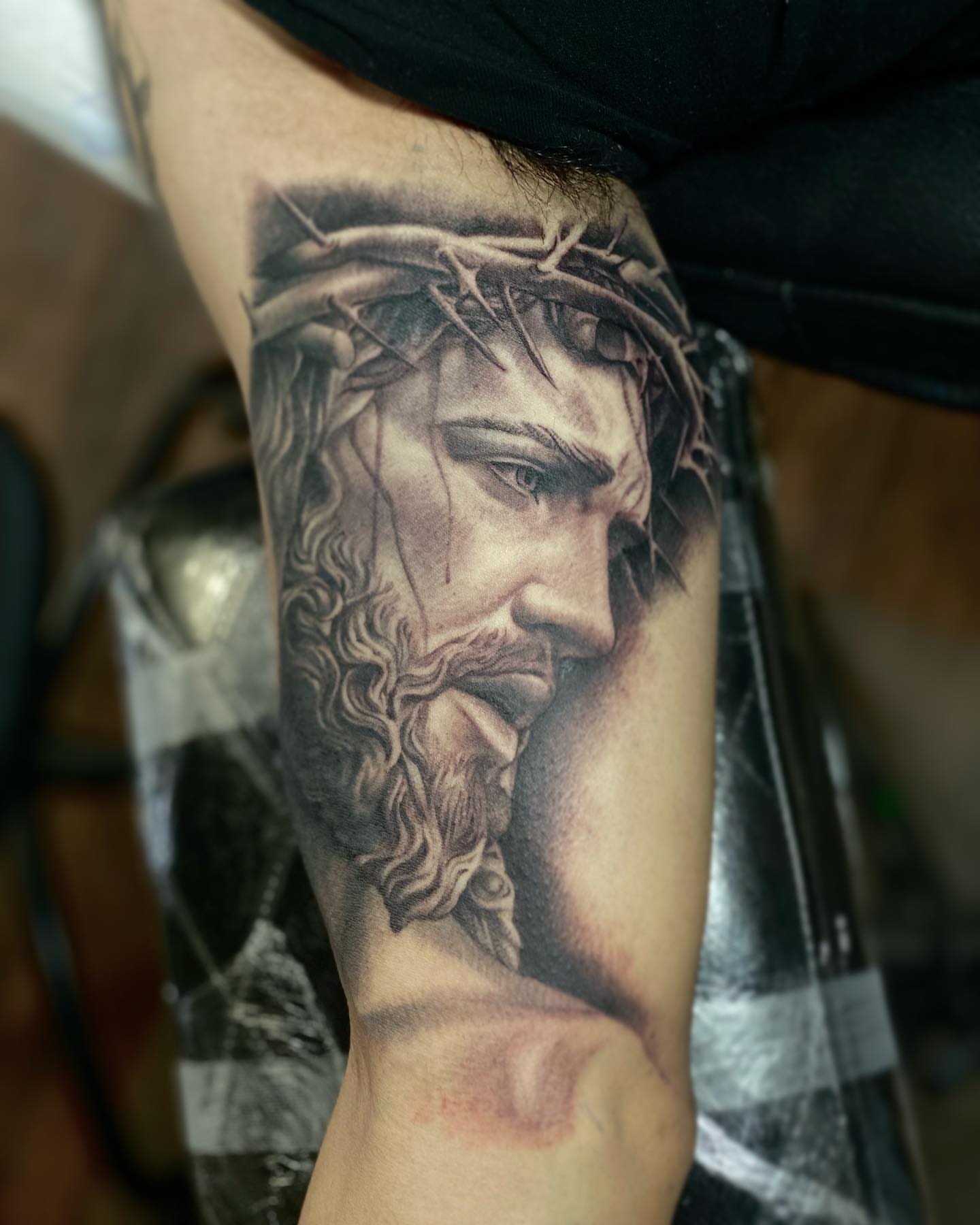 Tattoo by @thegood.d.artworks — realism, dark_realism