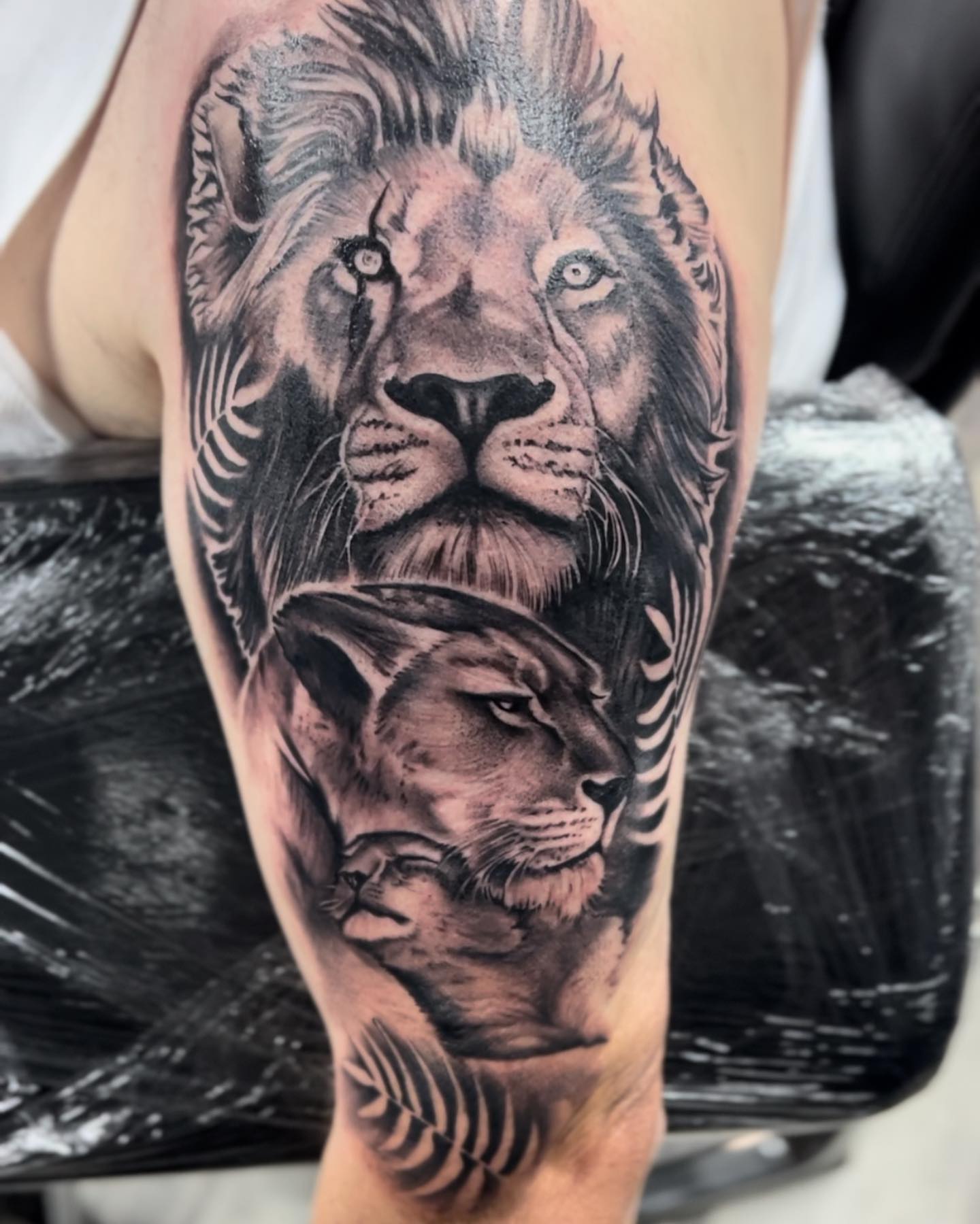 Tattoo by @chriscooperink — realism, black_and_grey