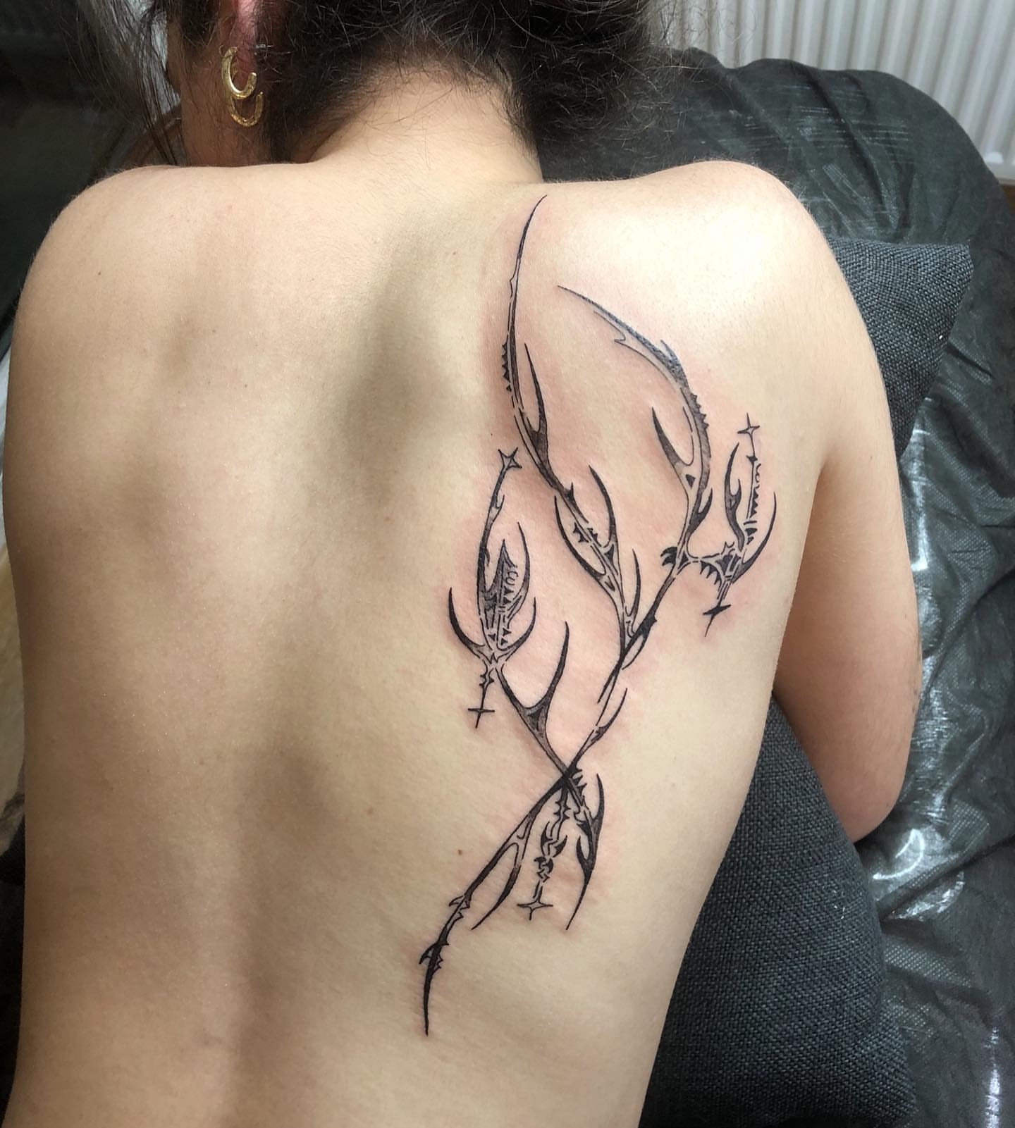 Tattoo by @oykuinkslove — black_and_grey