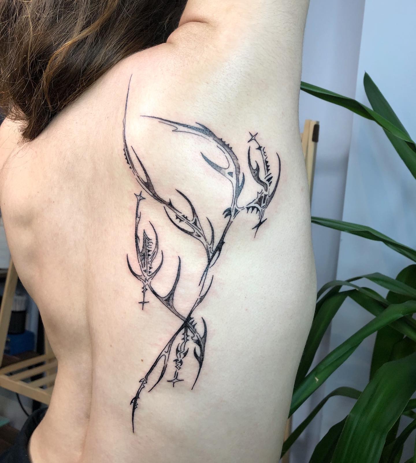 Tattoo by @oykuinkslove — black_and_grey