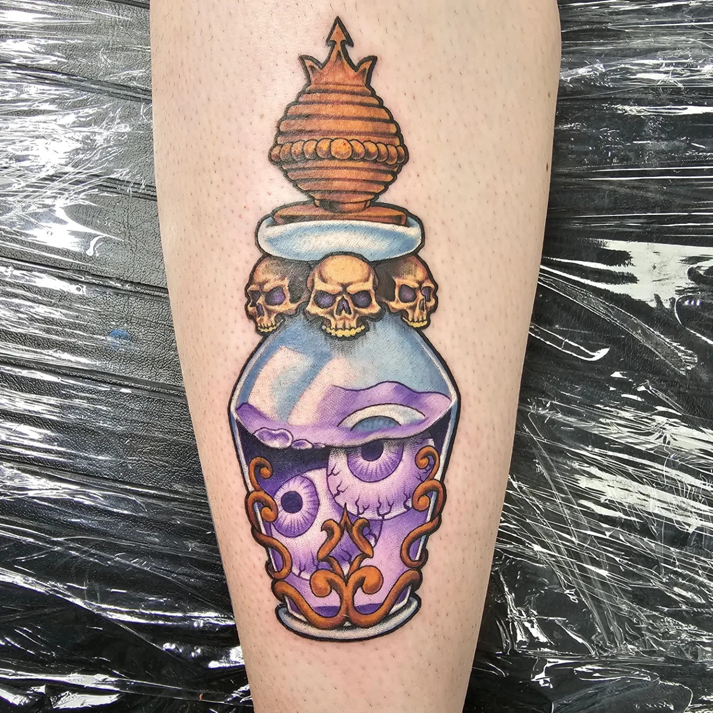 Tattoo by @blovetattoo — surrealism
