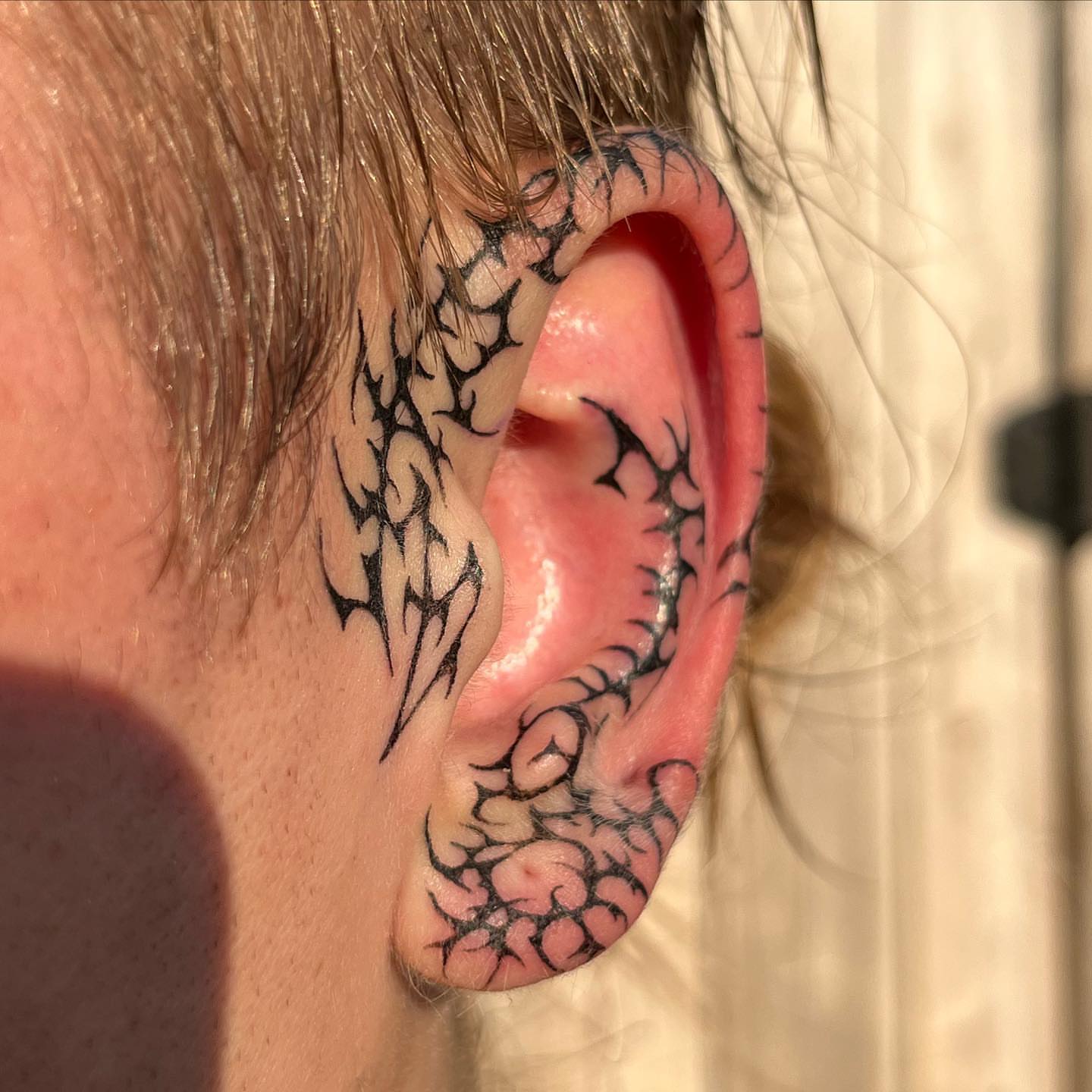 Tattoo by @polarizedbaby β black_and_grey