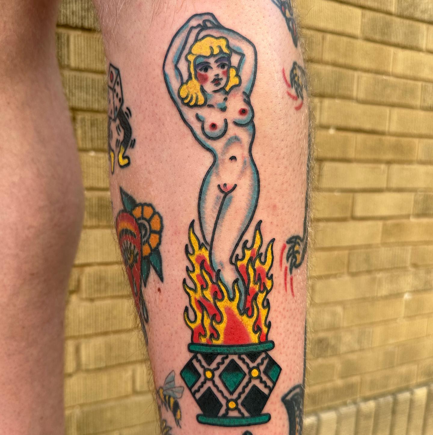 Tattoo by @isaacbrethauer — american_traditional
