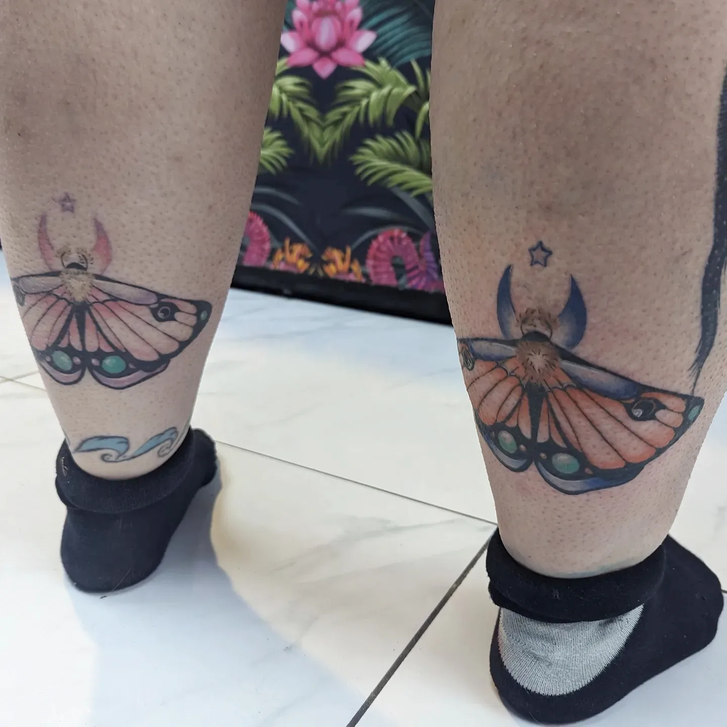Tattoo by @aleysha.jane.tattoos — watercolor