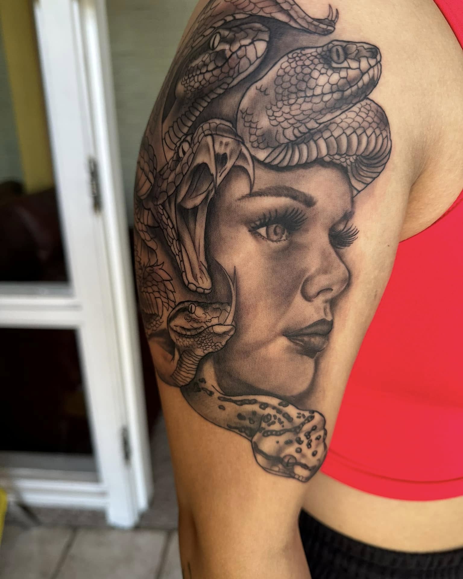 Tattoo by @ta2sbyboss — realism, black_and_grey