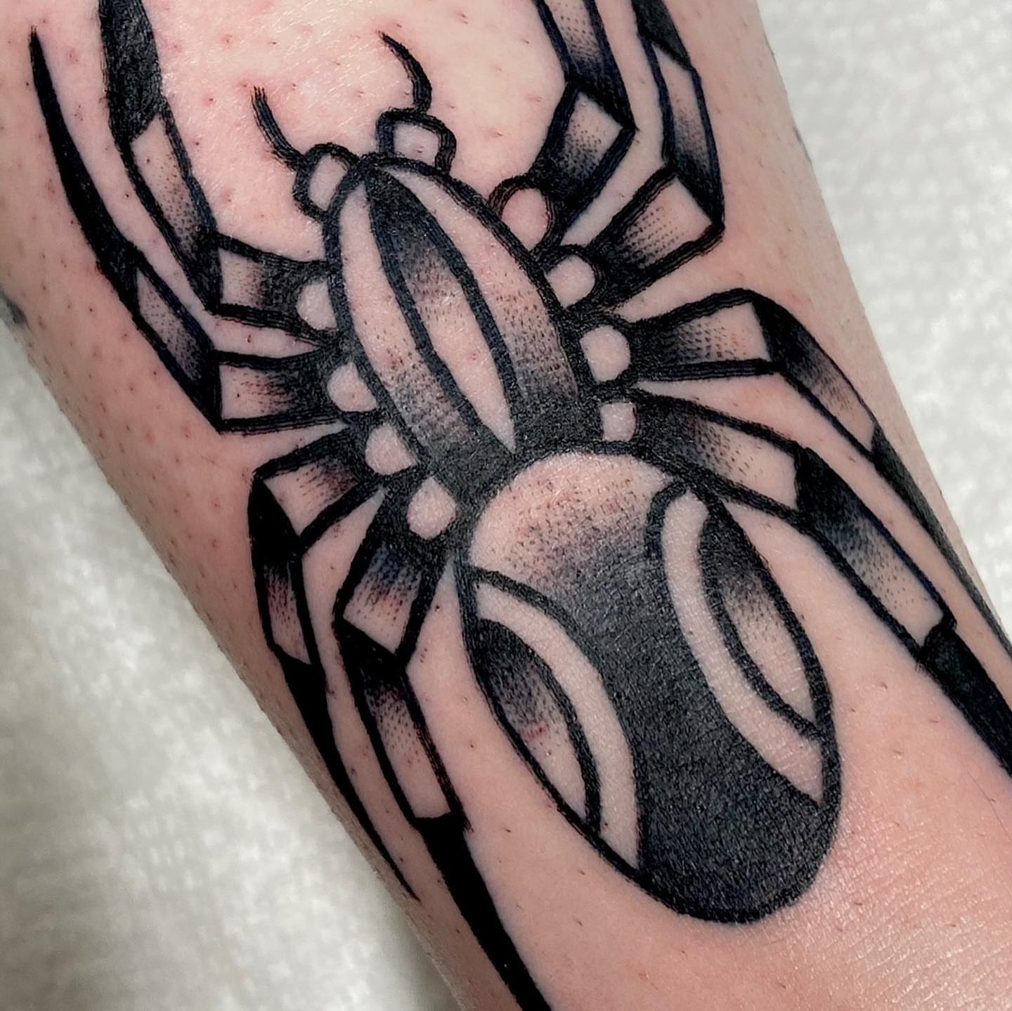Tattoo by @dorianbakertattoos — black_and_grey