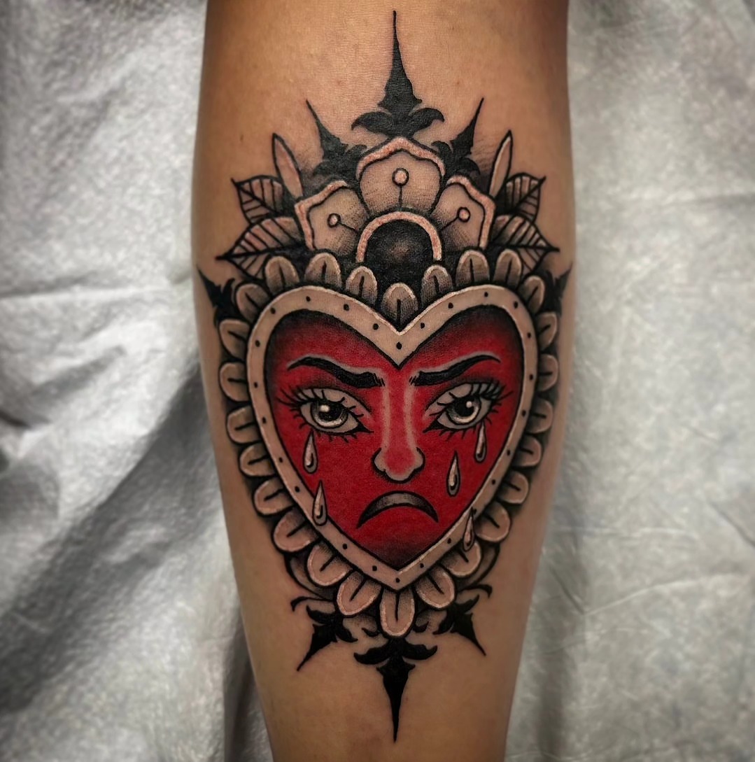 Tattoo by @junkyardyouth — american_traditional, dark_realism