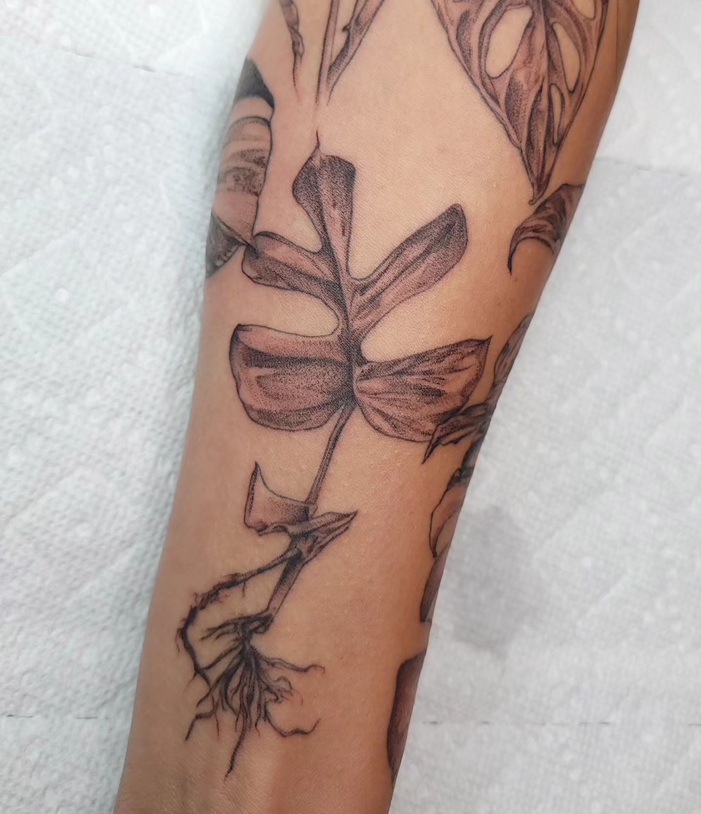 Tattoo by @gargeist — dotwork, realism