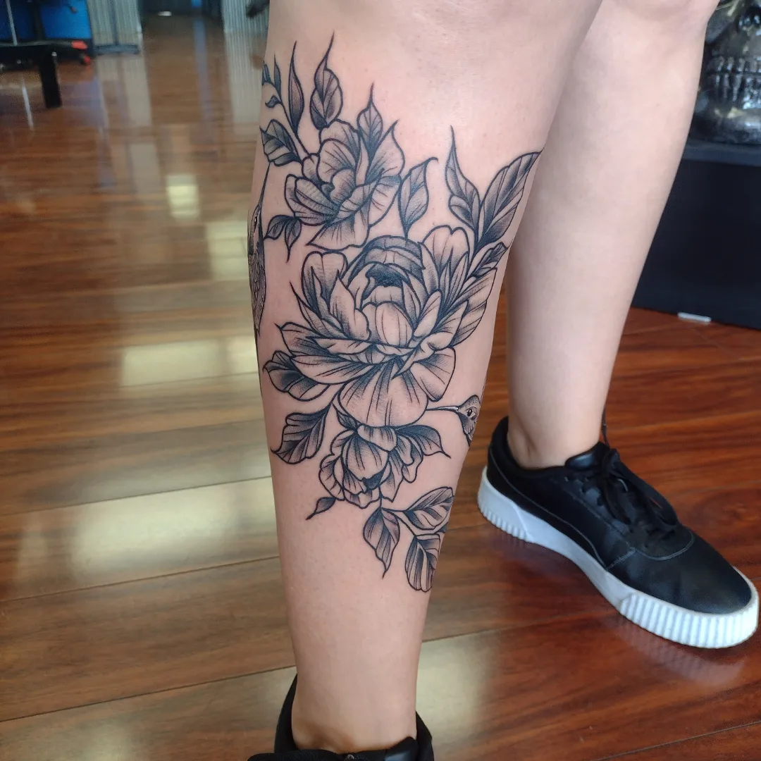Tattoo by @thor.hughes.355 — black_and_grey