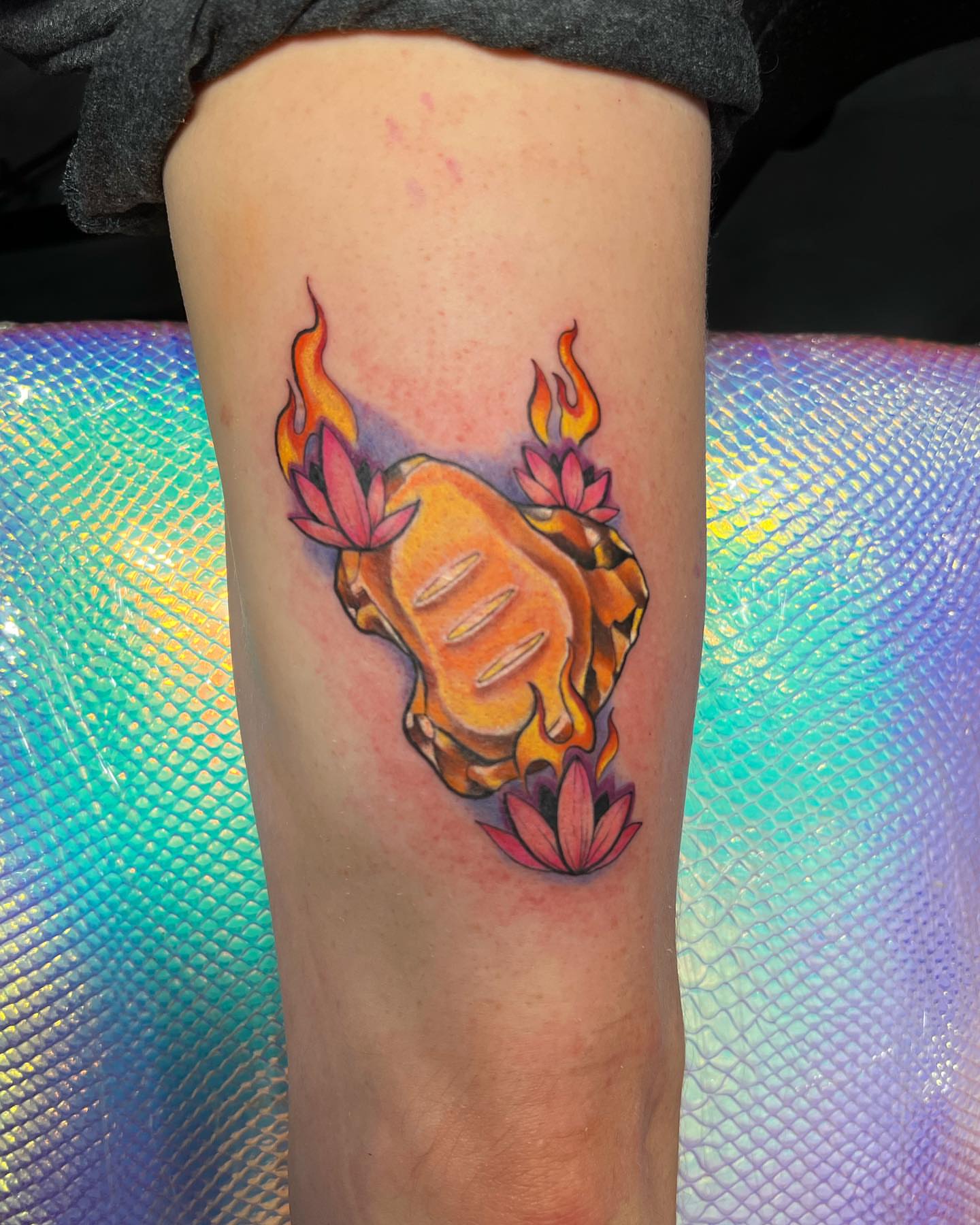 Tattoo by @emilytattoos โ watercolor