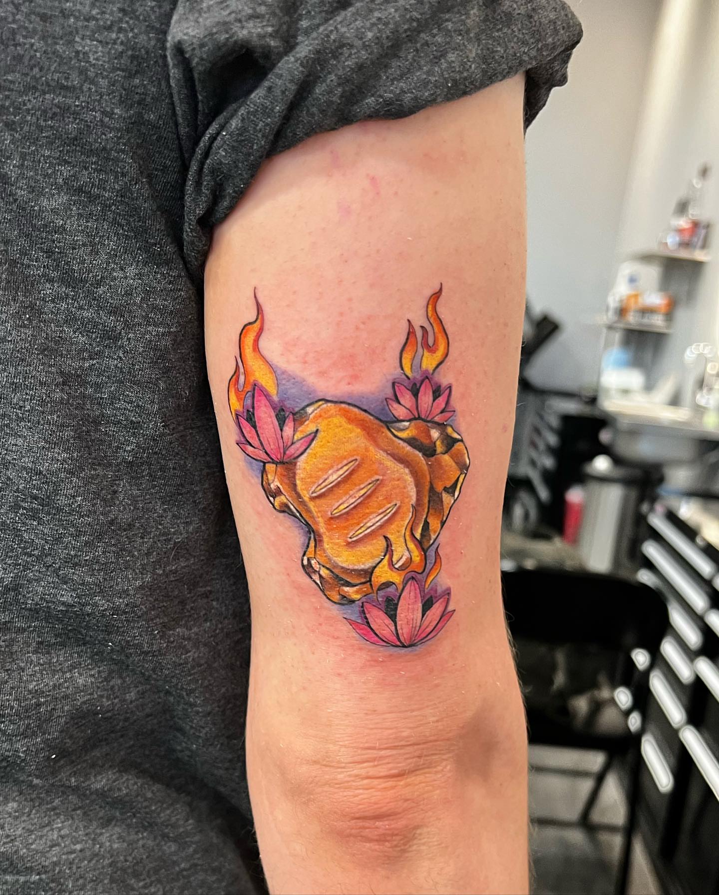 Tattoo by @emilytattoos โ new_school, watercolor