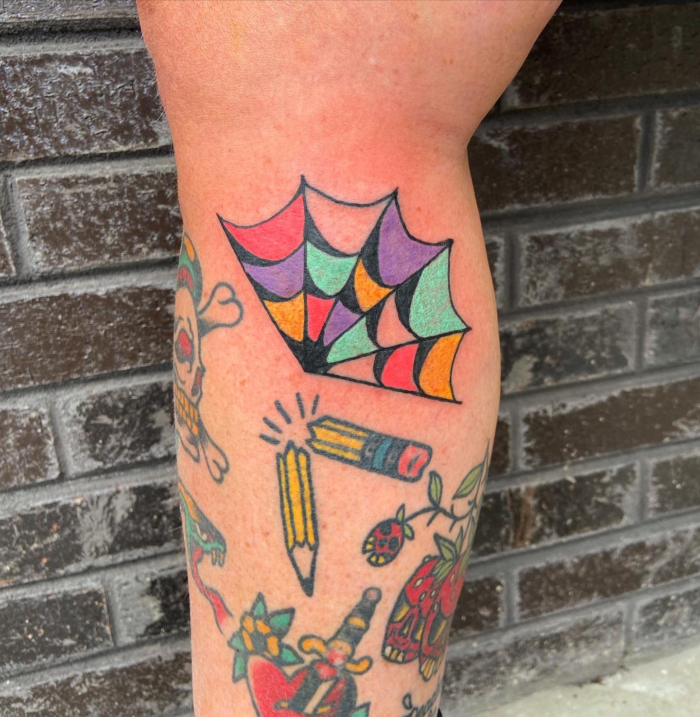 Tattoo by @alligoodtattoo — american_traditional, geometric