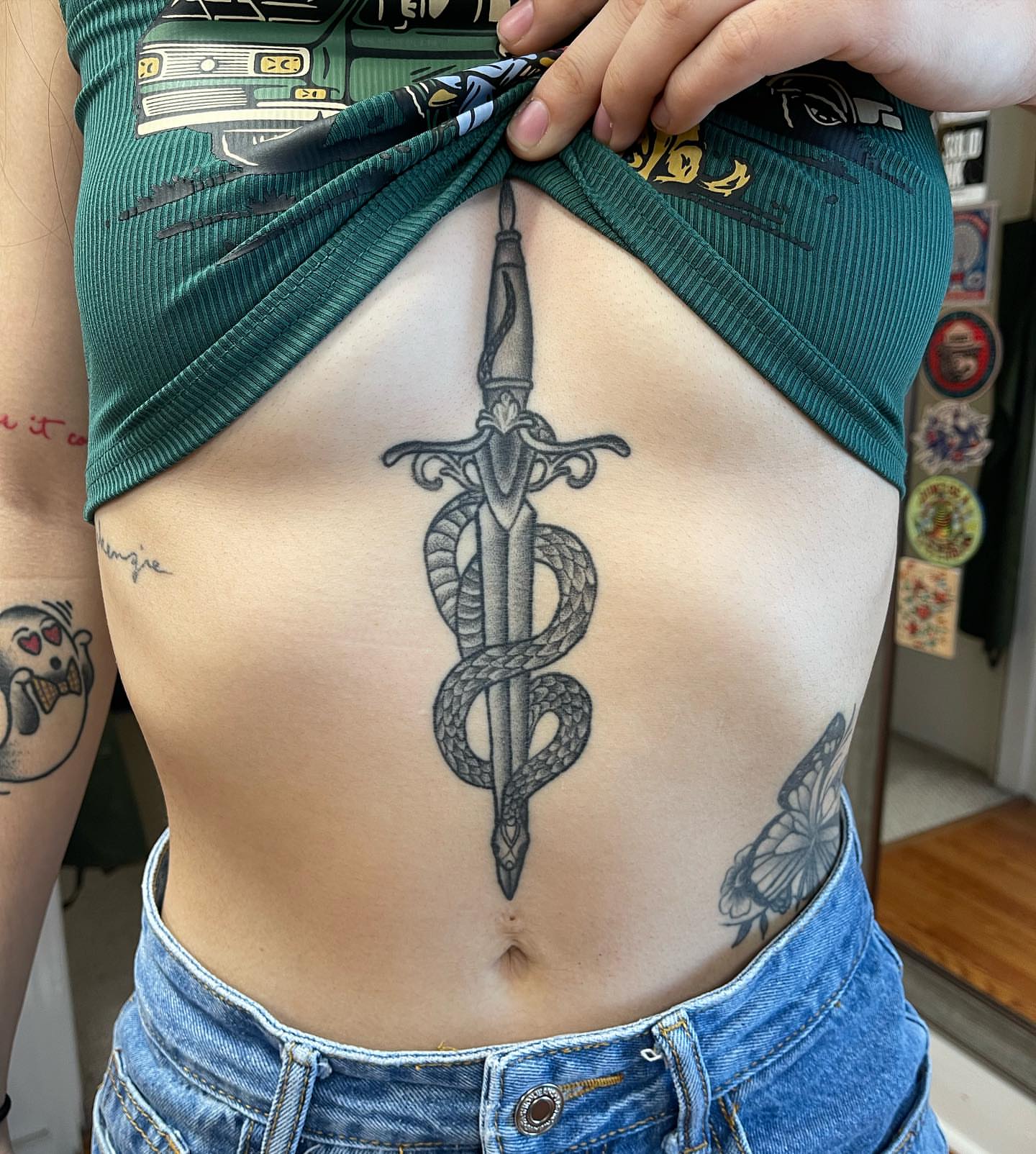 Tattoo by @tobiaztattooz — black_and_grey