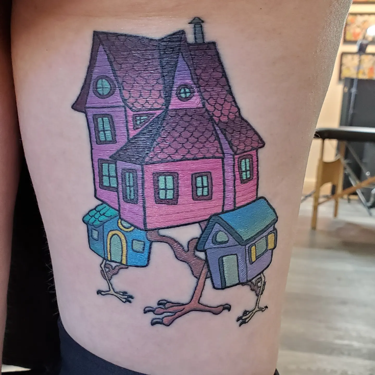 Tattoo by @gwai_lo_joe — illustrative, surrealism