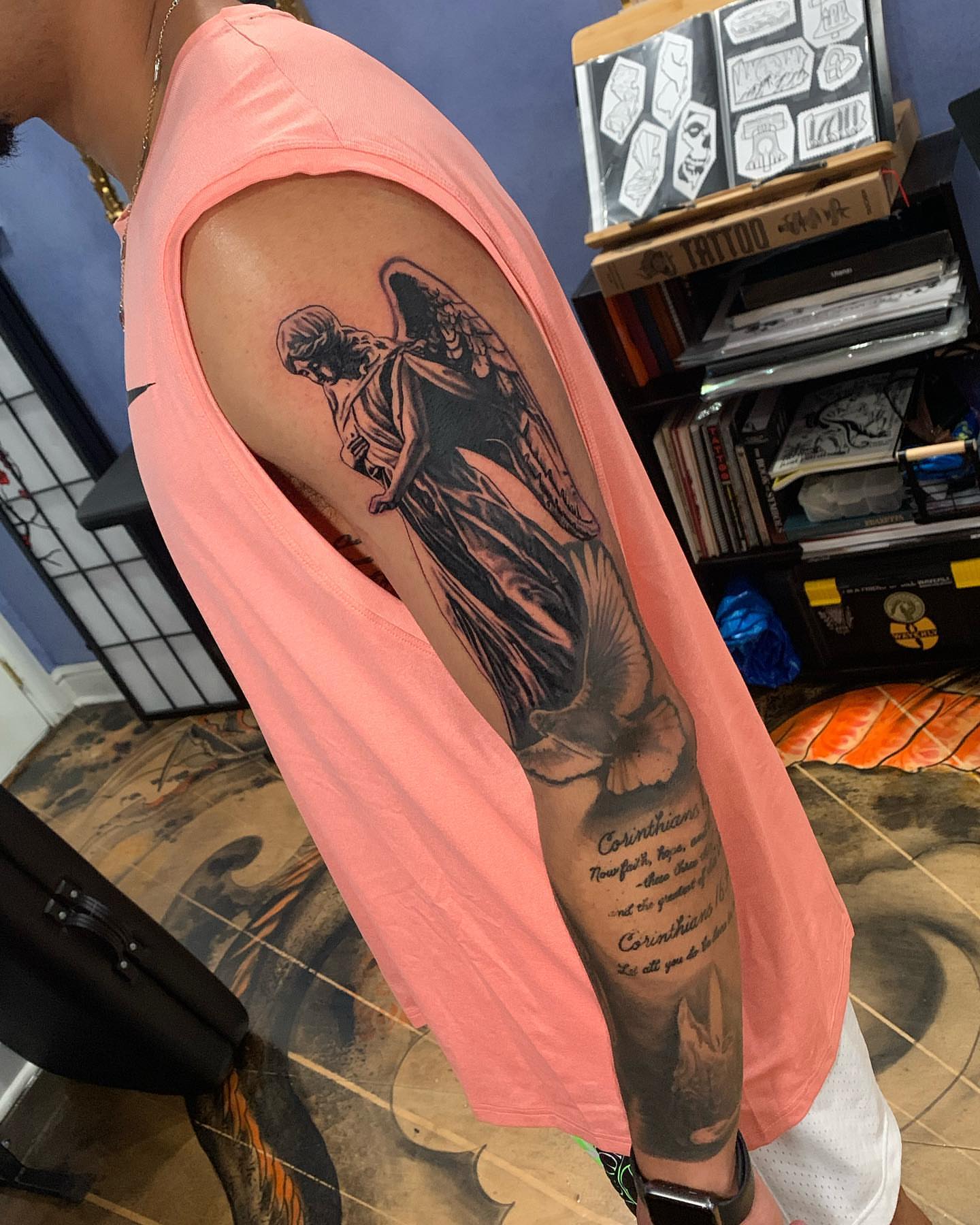 Tattoo by @jimboslicetat2 — black_and_grey