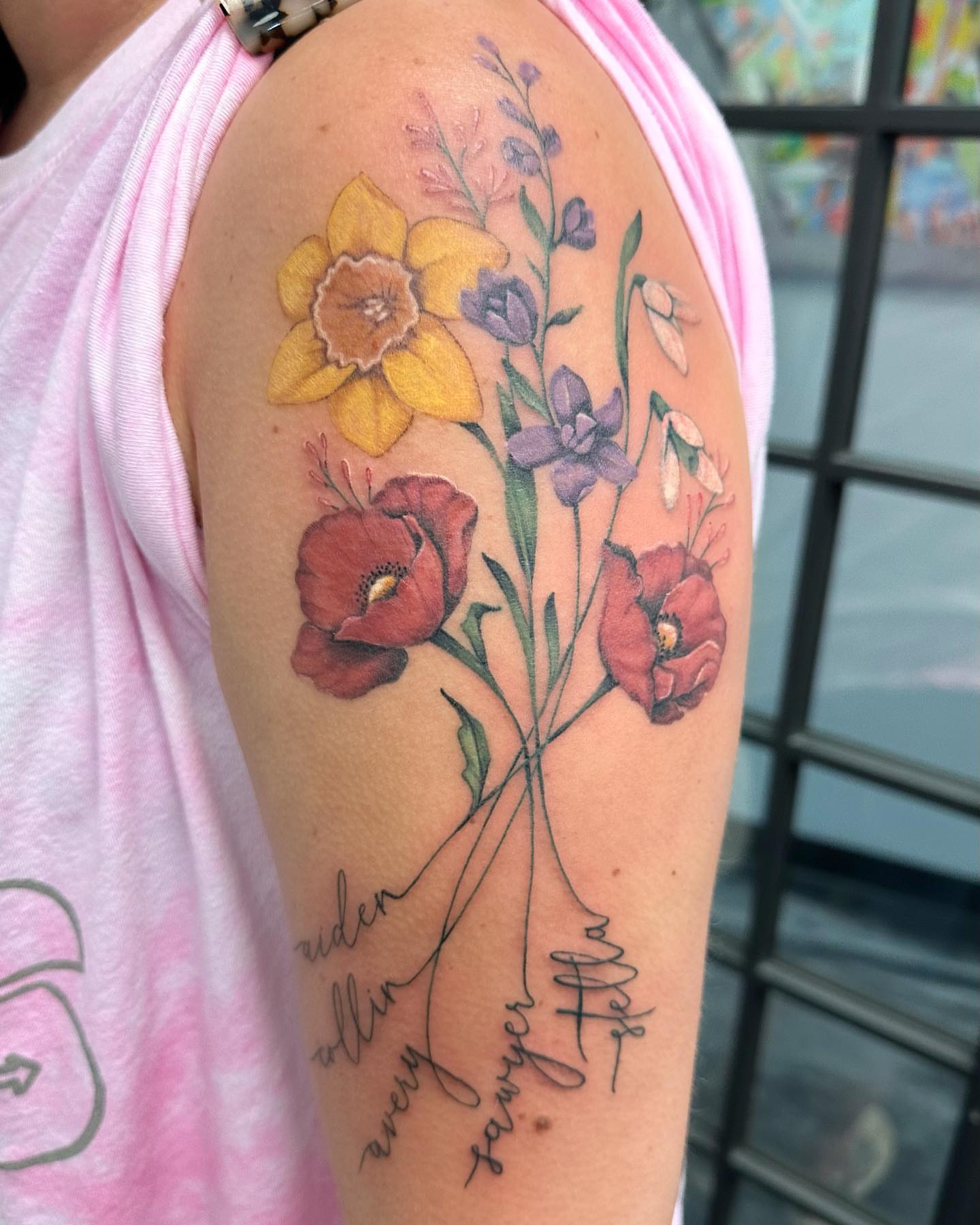 Tattoo by @kate.a.darling — watercolor