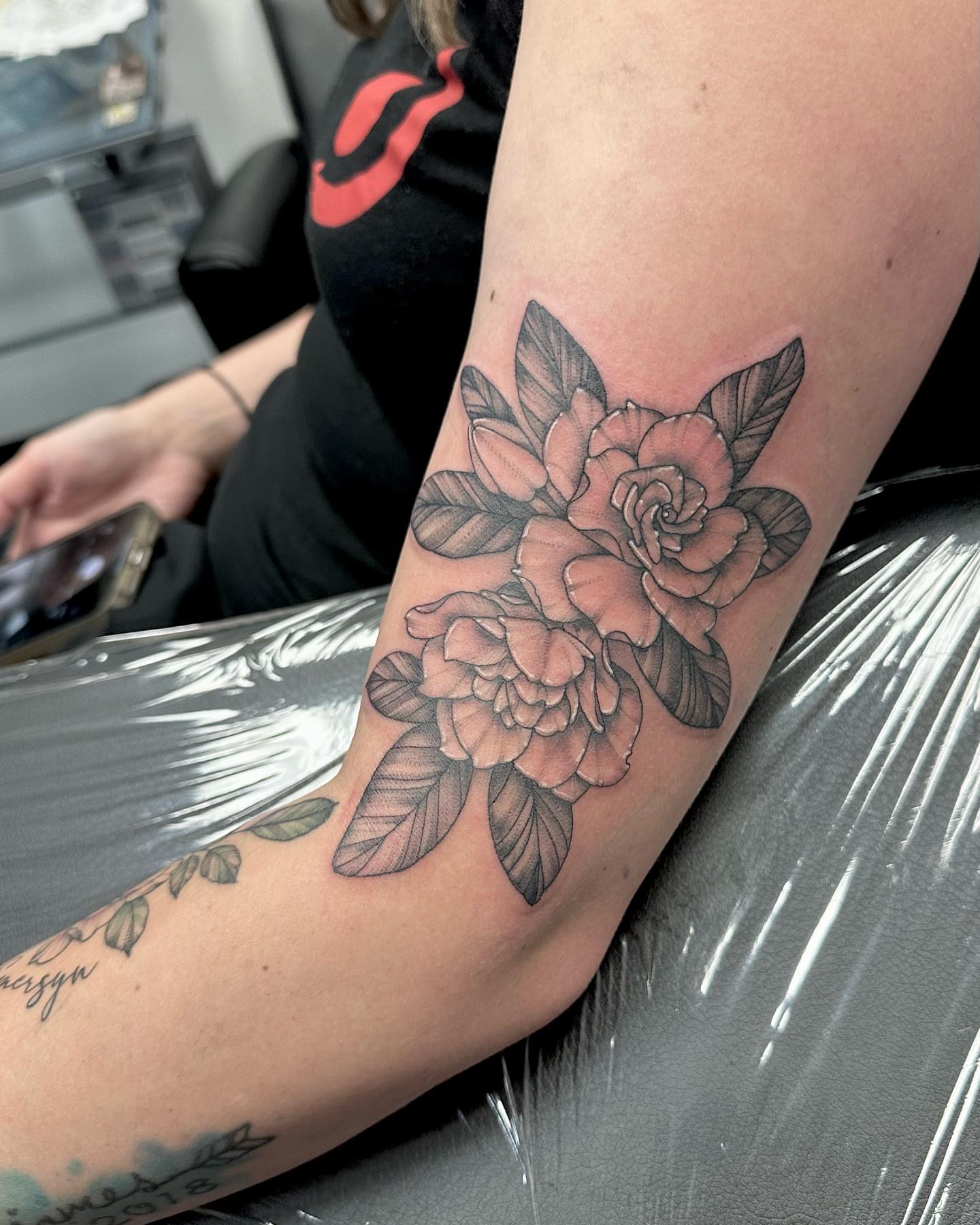 Tattoo by @kate.a.darling — black_and_grey