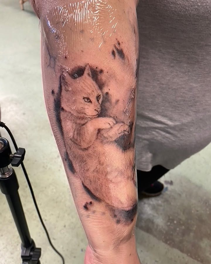 Tattoo by @tattyblasting — realism