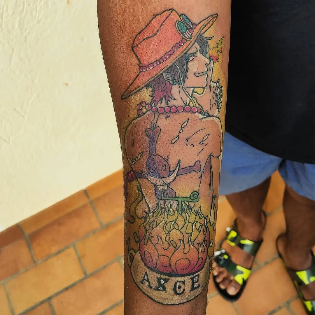 Tattoo by @andrea_osella_tattoo โ anime