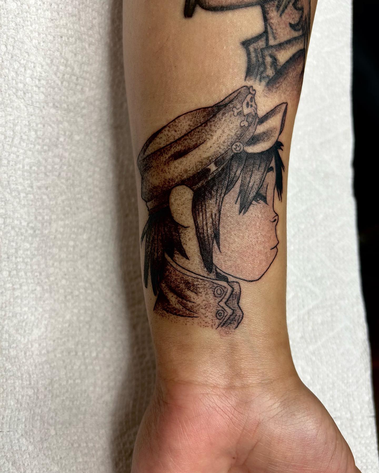 Tattoo by @lildebbie214 — dotwork